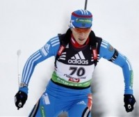 Ольга Зайцева выиграла спринтерскую гонку в Хохфильцене