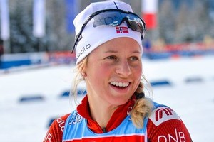 Норвежка Экхофф - победительница спринта на этапе Кубка мира по биатлону в Эстерсунде