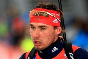 Антон Шипулин - второй в гонке преследования на этапе Кубка мира по биатлону в Эстерсунде