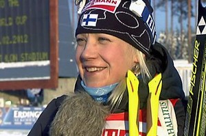 Финка Мякяряйнен выиграла гонку преследования на этапе Кубка мира по биатлону в Эстерсунде