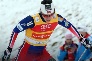 Норвежка Бьорген выиграла 10 км гонку свободным стилем на этапе КМ в Давосе