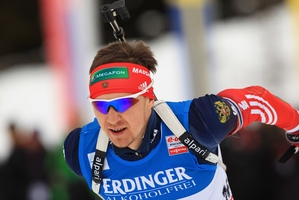 Тимофей Лапшин - третий в спринте на этапе Кубка мира в Оберхофе