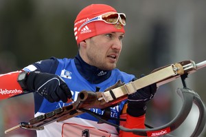 Евгений Гараничев — бронзовый призёр гонки преследования на этапе в Антхольце