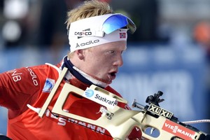Норвежец Йоханнес Бё — победитель спринтерской гонки на Чемпионате мира по биатлону в Контиолахти