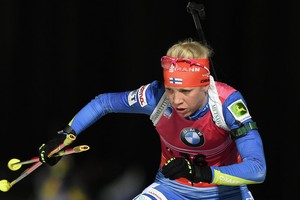 Финка Кайса Мякяряйнен выиграла спринт на этапе Кубка мира в Ханты-Мансийске