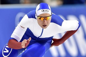 Конькобежец Павел Кулижников — серебряный призёр на дистанции 1000 метров на этапе КМ в Калгари