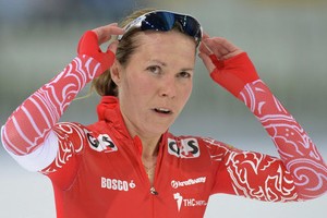Ольга Граф — третья на дистанции 3000 м на этапе Кубка мира в Херенвене