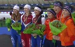Российские мужская и женская команды – вторые в командном спринте на этапе Кубка мира в Херенвене