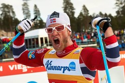 Норвежские лыжники оккупировали весь пьедестал в скиатлоне на этапе Кубка мира в Лахти