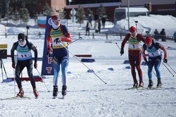 Биатлонисты первой команды Ханты-Мансийского АО — чемпионы России в мужской эстафете