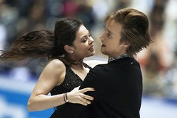 Россияне Елена Ильиных и Руслан Жиганшин — вторые после короткого танца на этапе Гран-при в Париже