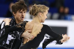 Российские фигуристы Степанова/Букин — третьи после короткого танца на этапе Гран-при в Пекине
