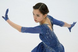 Евгения Медведева выиграла короткую программу на чемпионате России в Челябинске