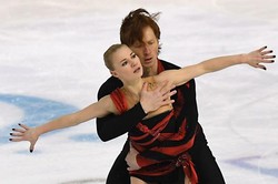 Тарасова и Морозов — вторые после короткой программы в соревнованиях спортивных пар на чемпионате Европы