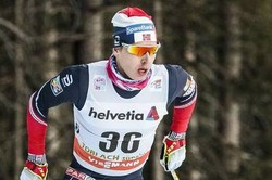 Норвежский лыжник Крюгер выиграл 15 км гонку на этапе КМ в Тоблахе, Устюгов — пятый