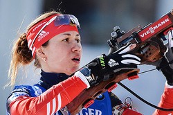 Россиянка Дарья Виролайнен — серебряный призёр спринта на этапе Кубка IBU в Брезно-Осрблье