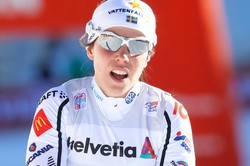 Шведская лыжница Калла выиграла гонку преследования 15 км на этапе Кубка мира в Финляндии