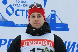 Василий Томшин — победитель «Ижевской винтовки» в индивидуальной гонке среди юниоров