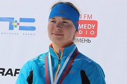 Российская биатлонистка Воронина — третья в суперспринте на этапе Кубка IBU в Ханты-Мансийске