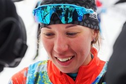 Лыжница Ольга Репницына выиграла масс-старт на 30 км в рамках чемпионата России в Сыктывкаре