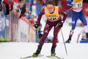 Российский лыжник Денис Спицов — второй в гонке на 15 км свободным стилем в финском Муонио