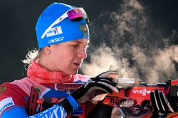 Ирина Старых — победительница спринта на первом этапе Кубка IBU в Шушене, Глазырина — третья