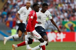 Сборные Франции и Дании вышли в плей-офф чемпионата мира 2018 из группы C