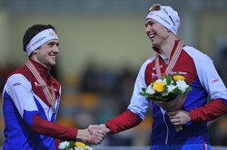 Конькобежцы Кулижников и Юсков — призёры этапа КМ в Херенвене на дистанции 1000 метров