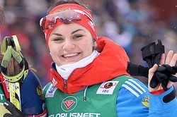 Российская биатлонистка Наталья Гербулова выиграла второй спринт в рамках этапа Кубка IBU в Польше