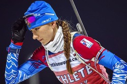 Биатлонистка Светлана Миронова выиграла масс-старт на чемпионате России 2019 в Тюмени