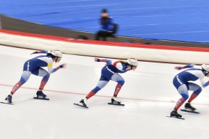 Российские конькобежки — чемпионки Европы в командном спринте