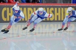 Российские конькобежцы — бронзовые призёры командной гонки преследования на этапе Кубка мира в Польше