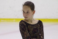 Ксения Цибинова — победительница I этапа Кубка России по фигурному катанию в Сызрани