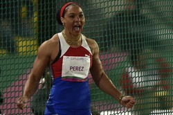 Кубинка Яйме Перес — чемпионка мира в метании диска
