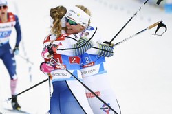 Норвежцы и шведки выиграли командные спринты на этапе Кубка мира в Планице