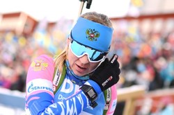 Россиянка Евгения Павлова — серебряный призёр суперспринта на этапе Кубка IBU в Италии