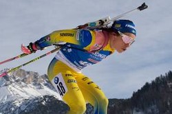 Шведка Элизабет Оберг выиграла спринт на этапе Кубка IBU в Мартелло, Павлова — пятая
