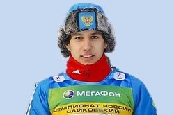 Роман Сурнев — победитель гонки преследования на седьмом этапе Кубка России в Новосибирске