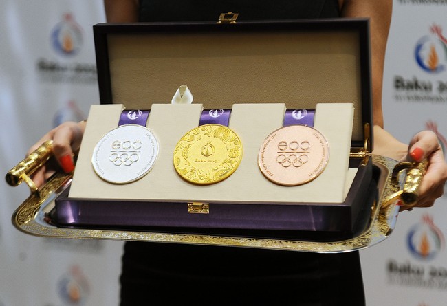 Медали I Европейских игр «Баку 2015»