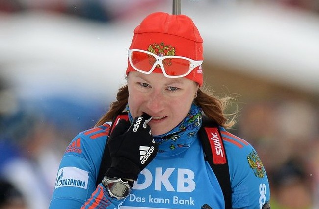 Ольга Подчуфарова выиграла спринт в Антхольце, Екатерина Юрлова — третья!