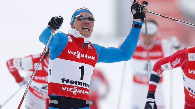 Никита Крюков — победитель спринта на этапе Кубка мира в Стокгольме