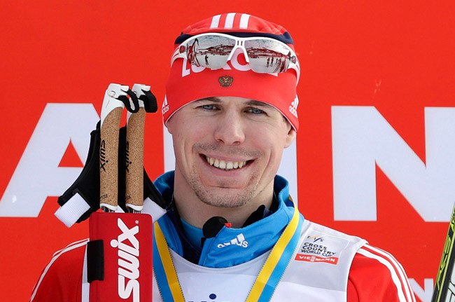 Сергей Устюгов — победитель масс-старта на 15 км на этапе КМ в Фалуне