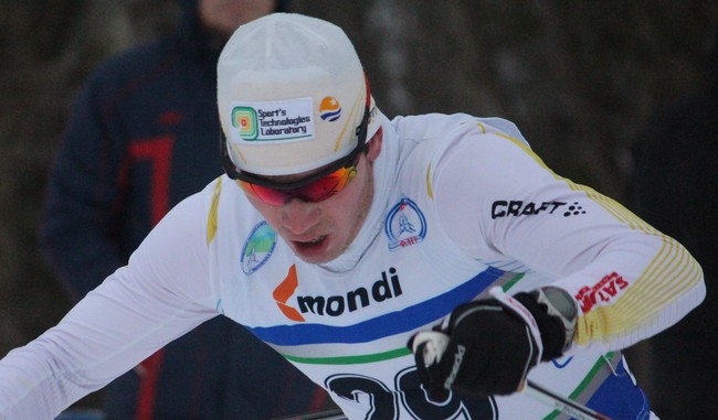 Лыжник Алексей Червоткин — чемпион России в масс-старте на 50 км