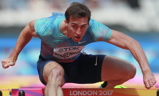 Россиянин Сергей Шубенков — серебряный призёр чемпионата мира в беге на 110 метров с барьерами