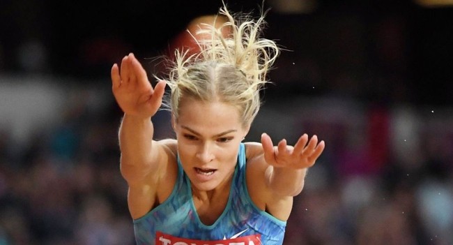Российская прыгунья в длину Дарья Клишина — серебряный призер чемпионата мира 2017