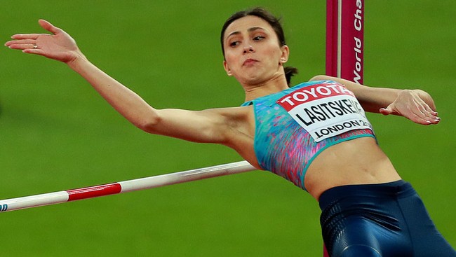 Россиянка Мария Ласицкене завоевала золото ЧМ-2017 по легкой атлетике в прыжках в высоту