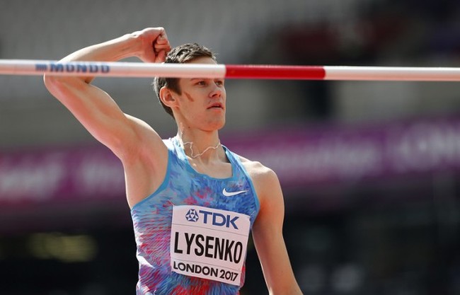 Россиянин Данил Лысенко завоевал серебро чемпионата мира 2017 в прыжках в высоту