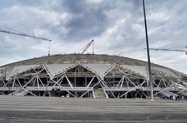 Возведение стадиона «Самарв Арена» к чемпионату мира 2018 по футболу