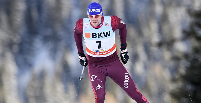 Сергей Устюгов — серебряный призёр гонки преследования на 15 км на этапе КМ в Тоблахе