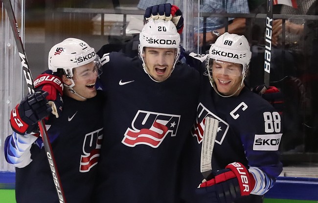 Сборная США по хоккею завоевала бронзу чемпионата мира, победив канадцев